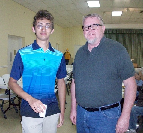 LEO and Advisor Assist with Pancake Breakfast